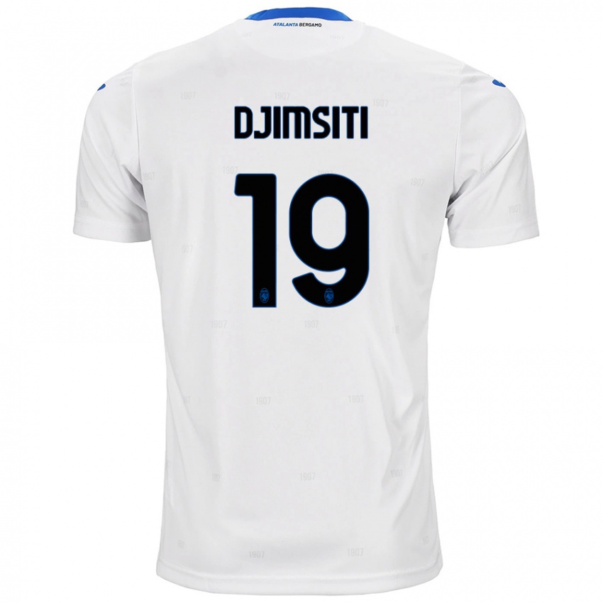 Niño Camiseta Berat Djimsiti #19 Blanco 2ª Equipación 2024/25 La Camisa