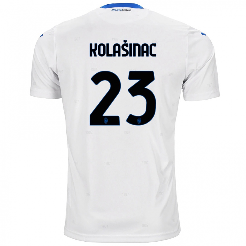 Niño Camiseta Sead Kolasinac #23 Blanco 2ª Equipación 2024/25 La Camisa