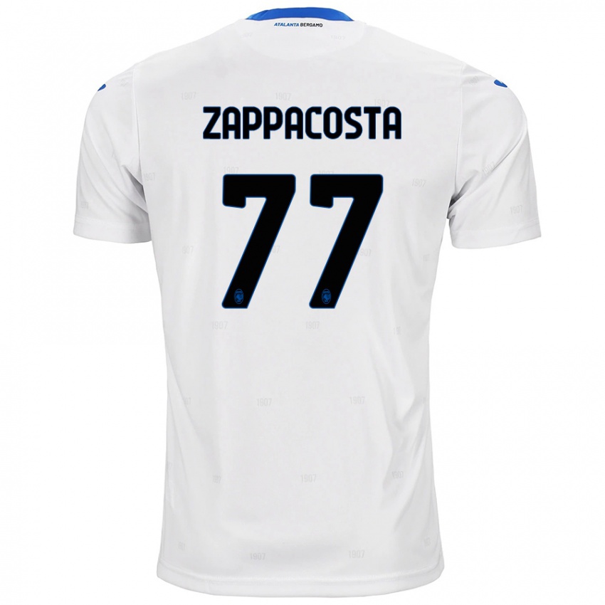 Niño Camiseta Davide Zappacosta #77 Blanco 2ª Equipación 2024/25 La Camisa