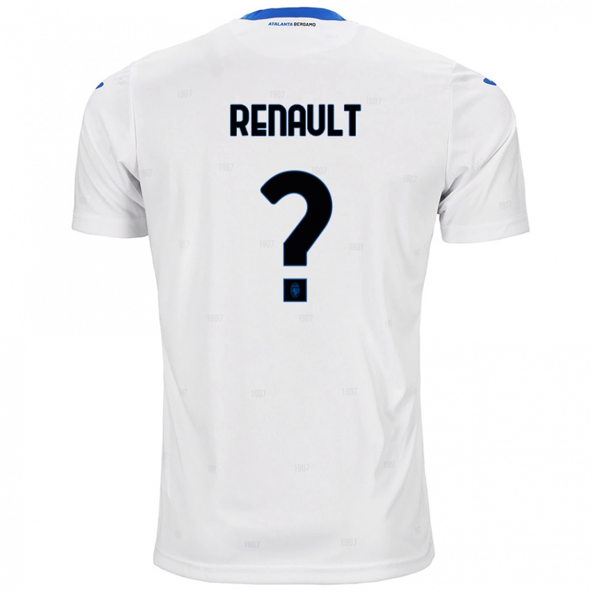 Niño Camiseta Guillaume Renault #0 Blanco 2ª Equipación 2024/25 La Camisa