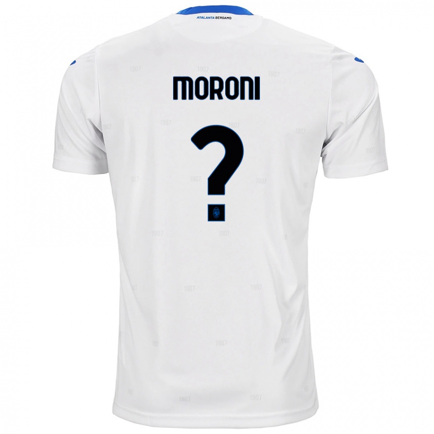 Niño Camiseta Tommaso Moroni #0 Blanco 2ª Equipación 2024/25 La Camisa