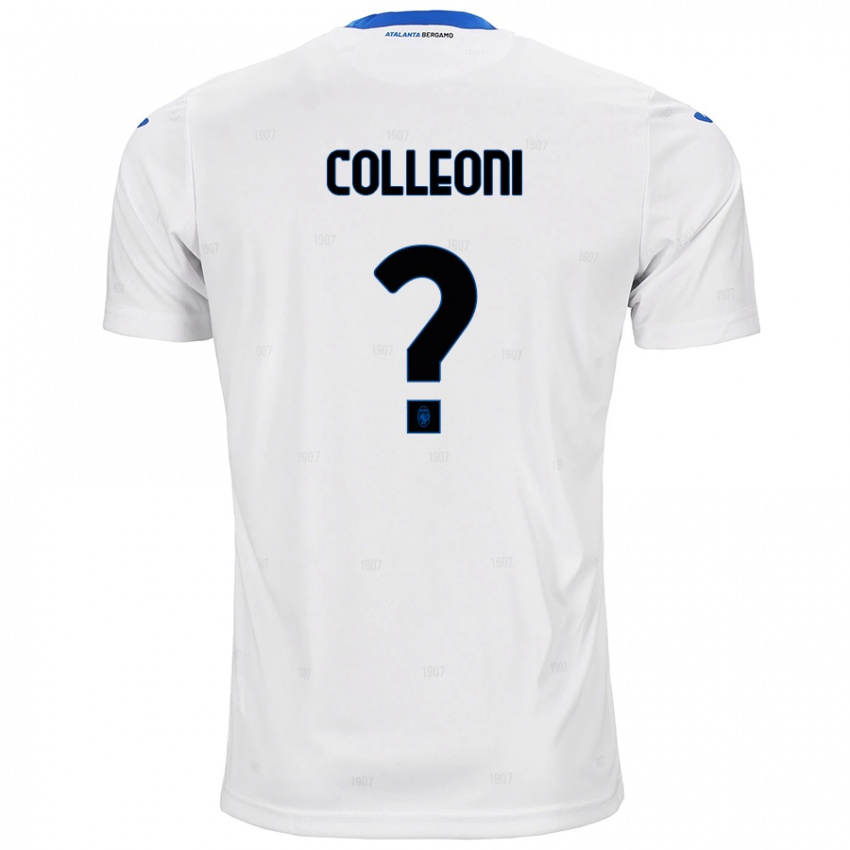 Niño Camiseta Giorgio Colleoni #0 Blanco 2ª Equipación 2024/25 La Camisa