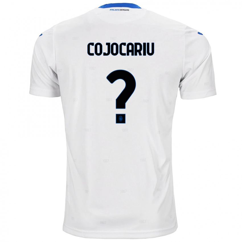 Niño Camiseta Raul Cojocariu #0 Blanco 2ª Equipación 2024/25 La Camisa