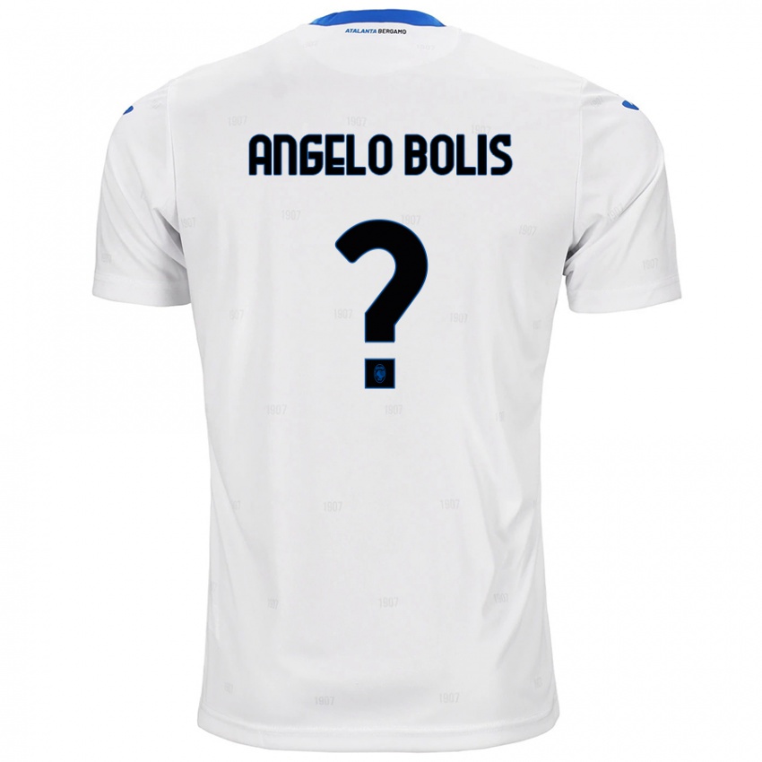 Niño Camiseta Tommaso Angelo Bolis #0 Blanco 2ª Equipación 2024/25 La Camisa