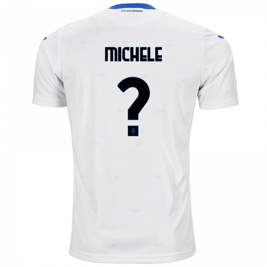 Niño Camiseta Michele Rinaldi #0 Blanco 2ª Equipación 2024/25 La Camisa