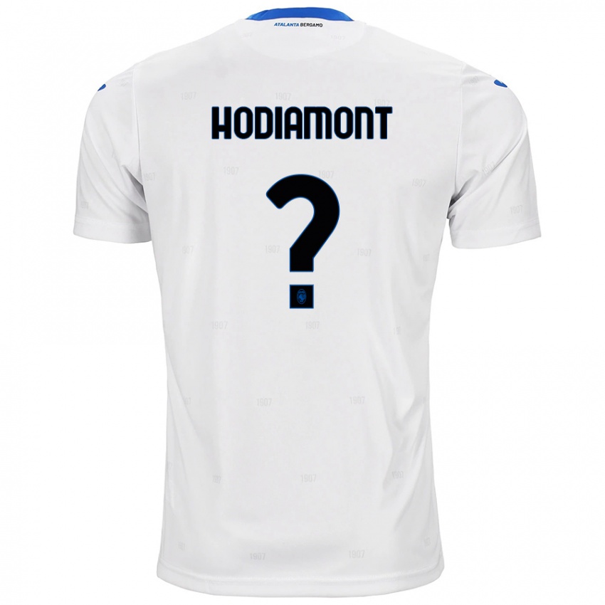 Niño Camiseta Lyam Hodiamont #0 Blanco 2ª Equipación 2024/25 La Camisa