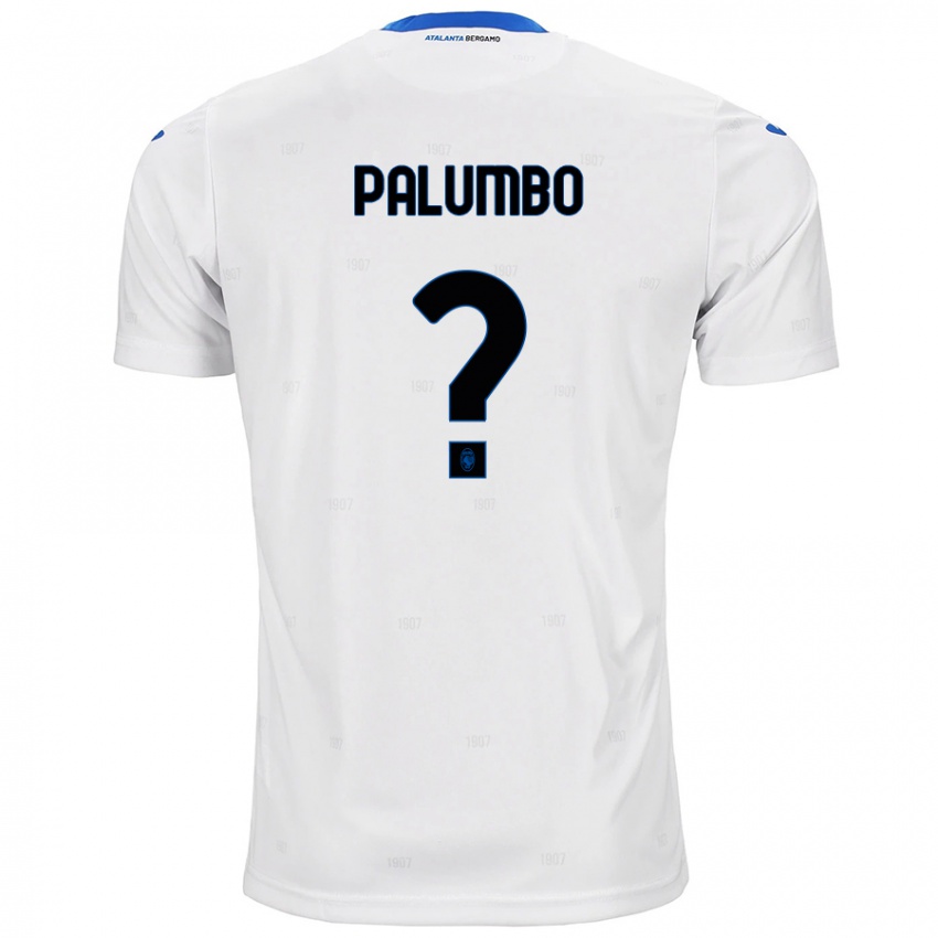 Niño Camiseta Stefano Palumbo #0 Blanco 2ª Equipación 2024/25 La Camisa