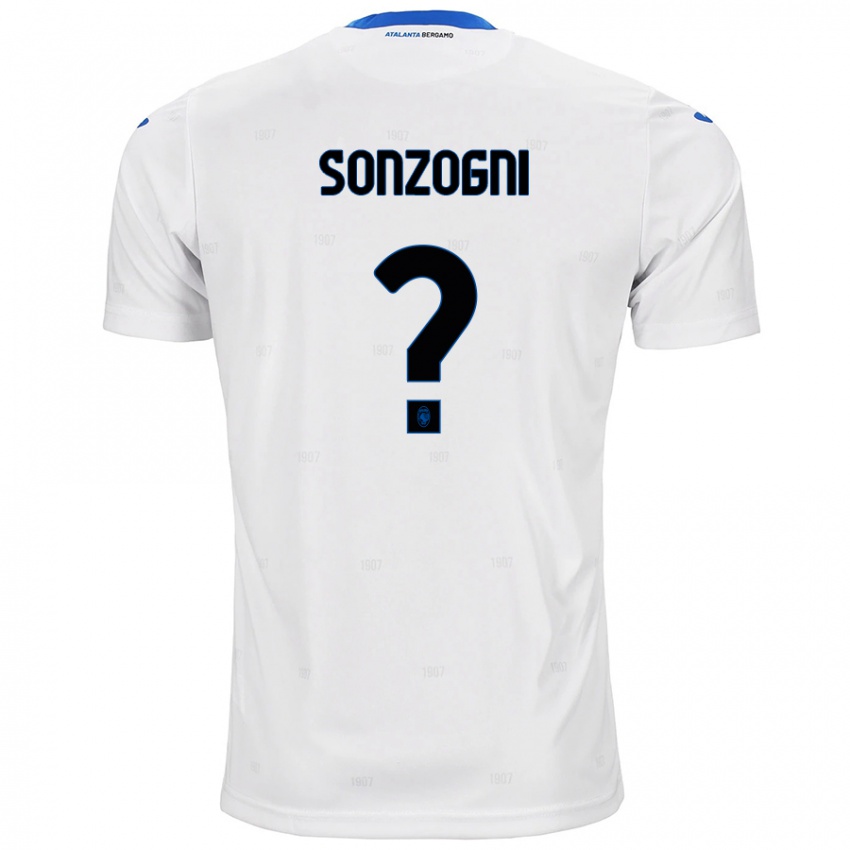 Niño Camiseta Mattia Sonzogni #0 Blanco 2ª Equipación 2024/25 La Camisa