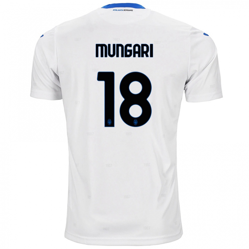 Niño Camiseta Giuseppe Mungari #18 Blanco 2ª Equipación 2024/25 La Camisa