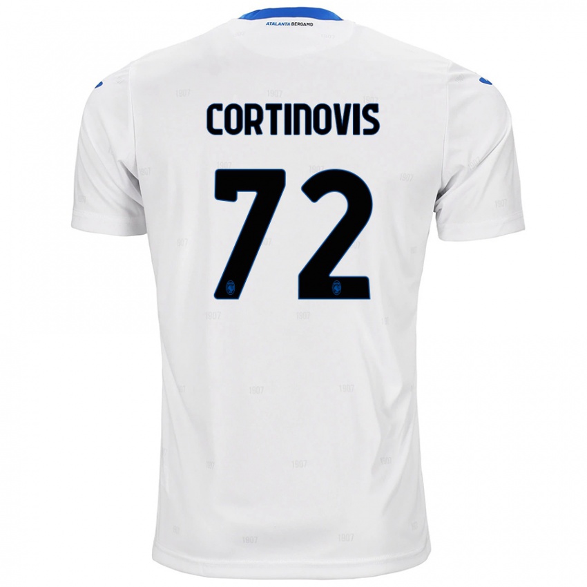 Niño Camiseta Alessandro Cortinovis #72 Blanco 2ª Equipación 2024/25 La Camisa