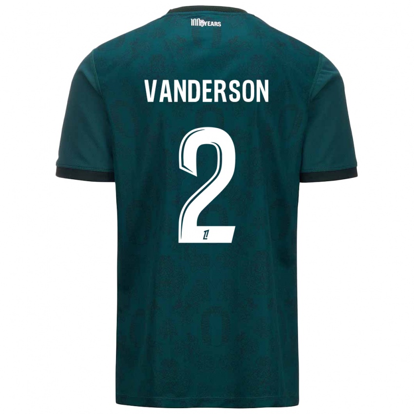 Niño Camiseta Vanderson #2 Verde Oscuro 2ª Equipación 2024/25 La Camisa