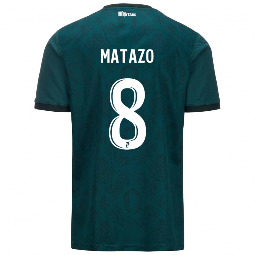 Niño Camiseta Eliot Matazo #8 Verde Oscuro 2ª Equipación 2024/25 La Camisa