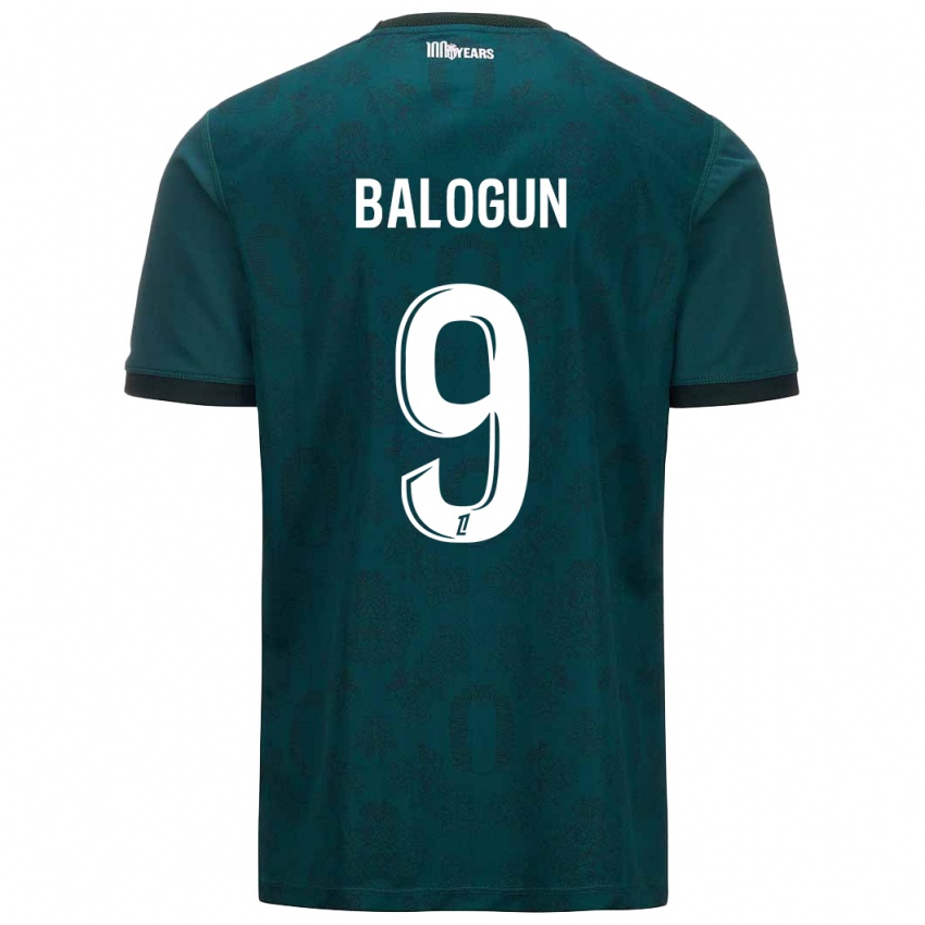 Niño Camiseta Folarin Balogun #9 Verde Oscuro 2ª Equipación 2024/25 La Camisa