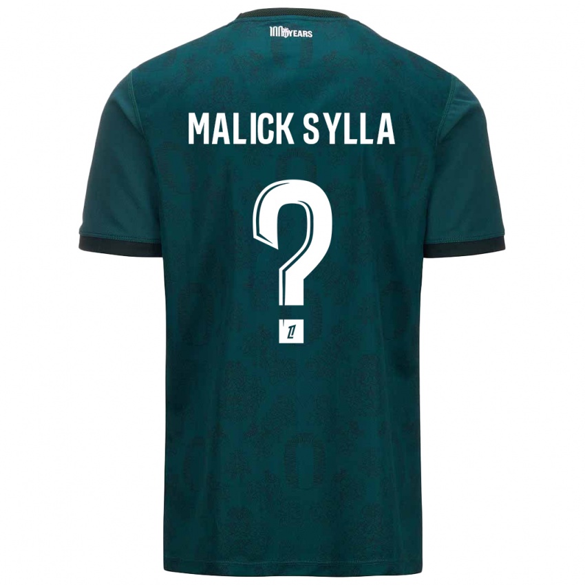 Niño Camiseta Malick Sylla #0 Verde Oscuro 2ª Equipación 2024/25 La Camisa