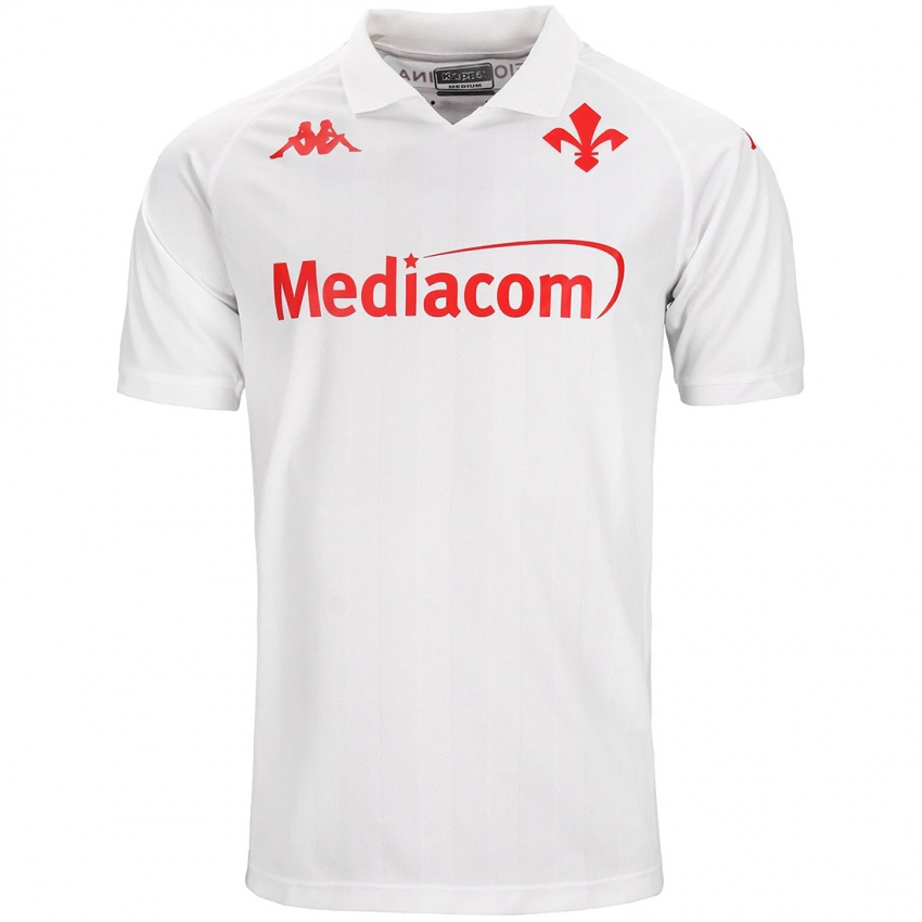 Niño Camiseta Nicolás González #10 Blanco 2ª Equipación 2024/25 La Camisa