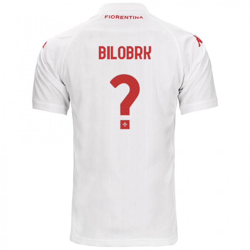 Niño Camiseta Ante Bilobrk #0 Blanco 2ª Equipación 2024/25 La Camisa