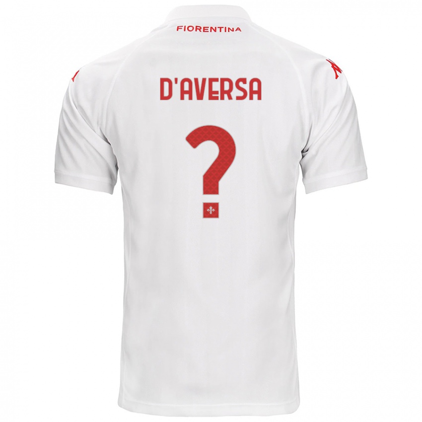 Niño Camiseta Simone D'aversa #0 Blanco 2ª Equipación 2024/25 La Camisa