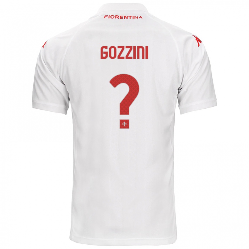 Niño Camiseta Gozzini #0 Blanco 2ª Equipación 2024/25 La Camisa