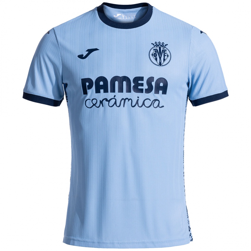 Niño Camiseta Willy Kambwala #5 Azul Cielo 2ª Equipación 2024/25 La Camisa