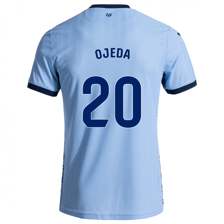 Niño Camiseta Thiago Ojeda #20 Azul Cielo 2ª Equipación 2024/25 La Camisa