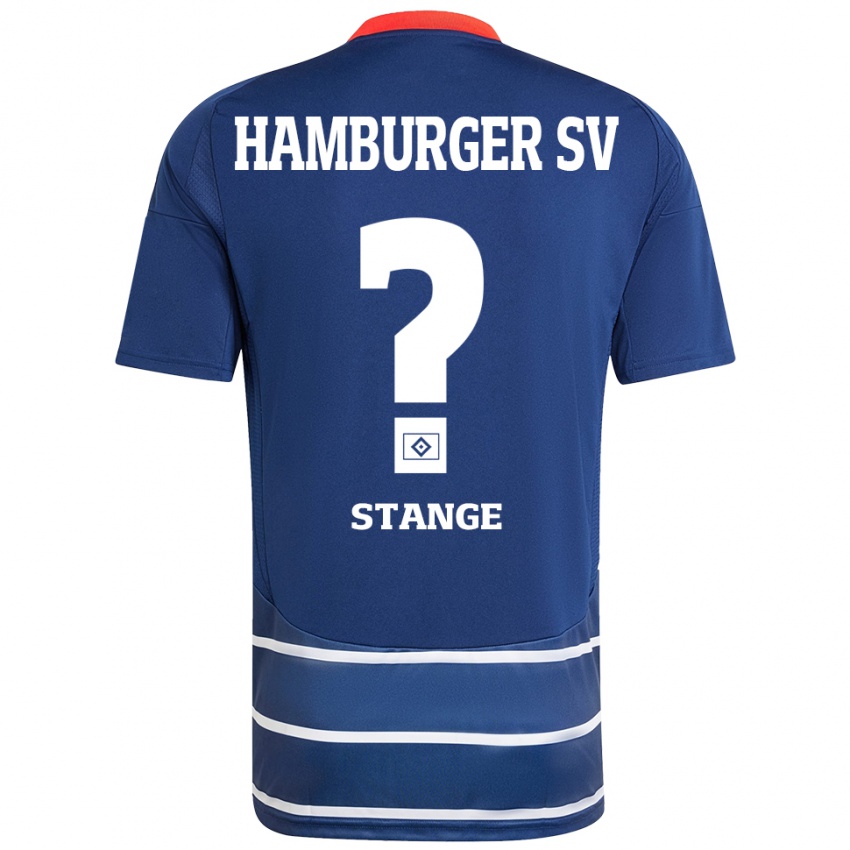 Niño Camiseta Tobias Stange #0 Azul Oscuro 2ª Equipación 2024/25 La Camisa