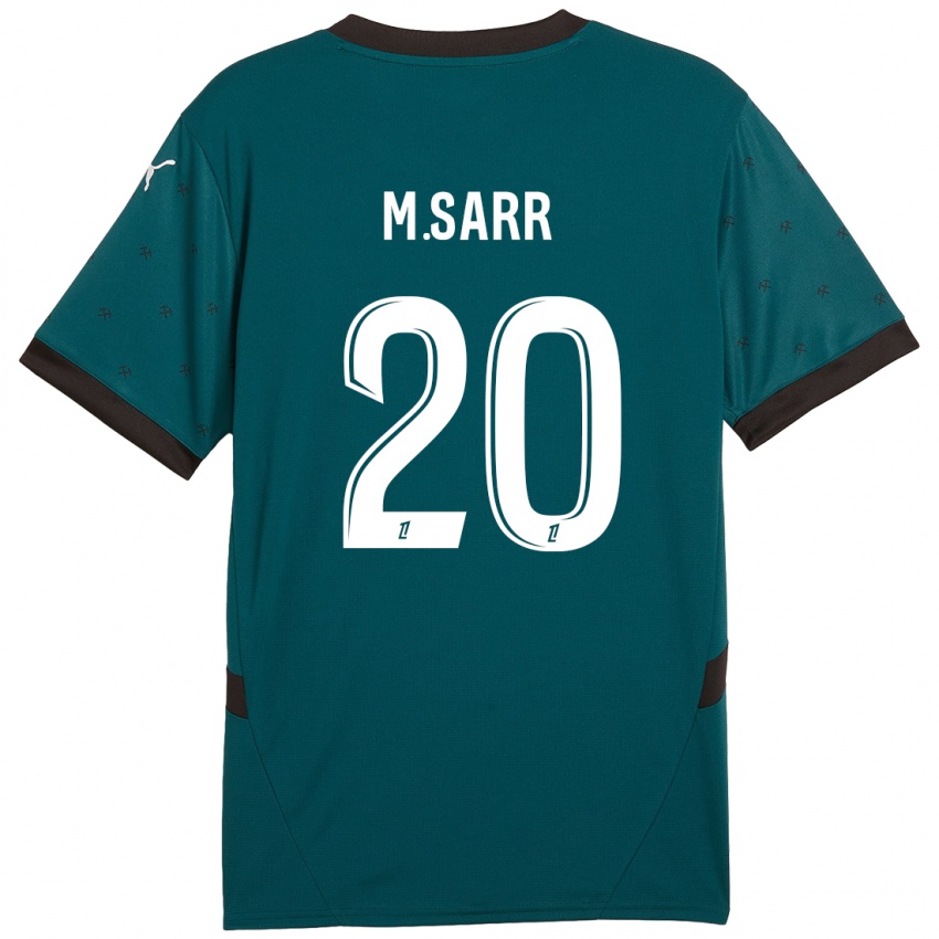 Niño Camiseta Malang Sarr #20 Verde Oscuro 2ª Equipación 2024/25 La Camisa