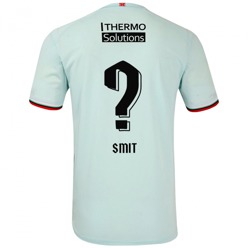 Niño Camiseta Mauro Smit #0 Verde Claro 2ª Equipación 2024/25 La Camisa