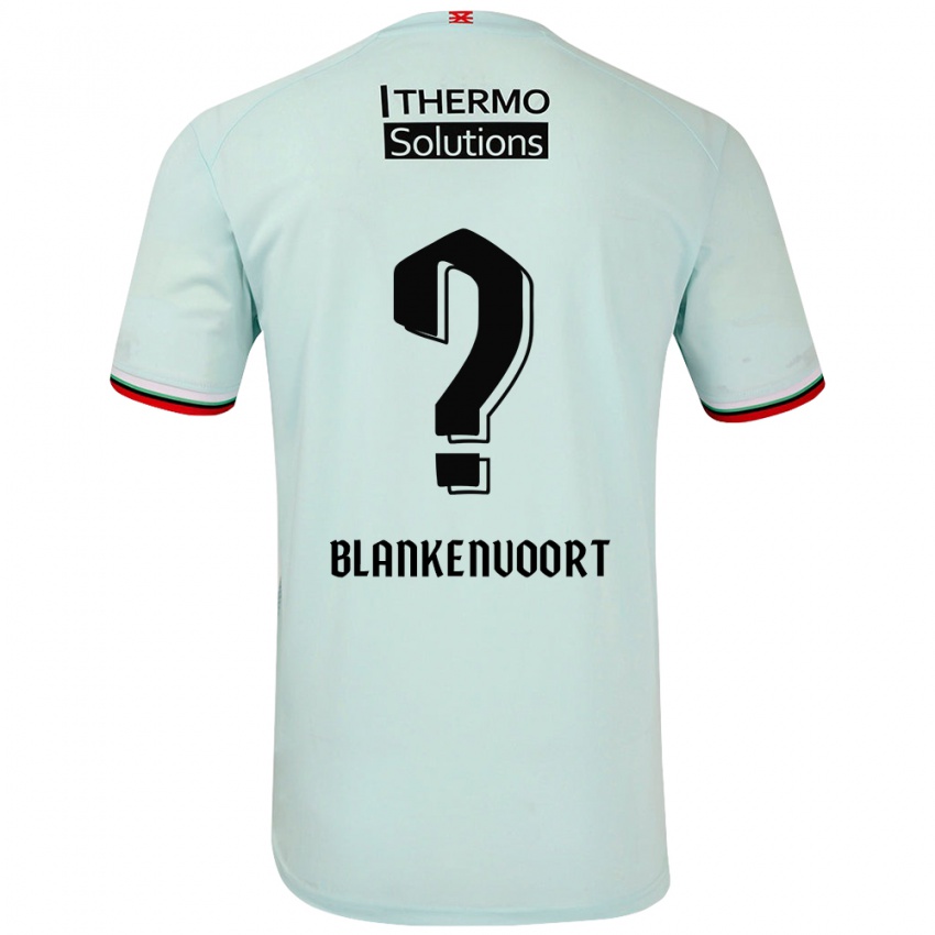 Niño Camiseta Rens Blankenvoort #0 Verde Claro 2ª Equipación 2024/25 La Camisa