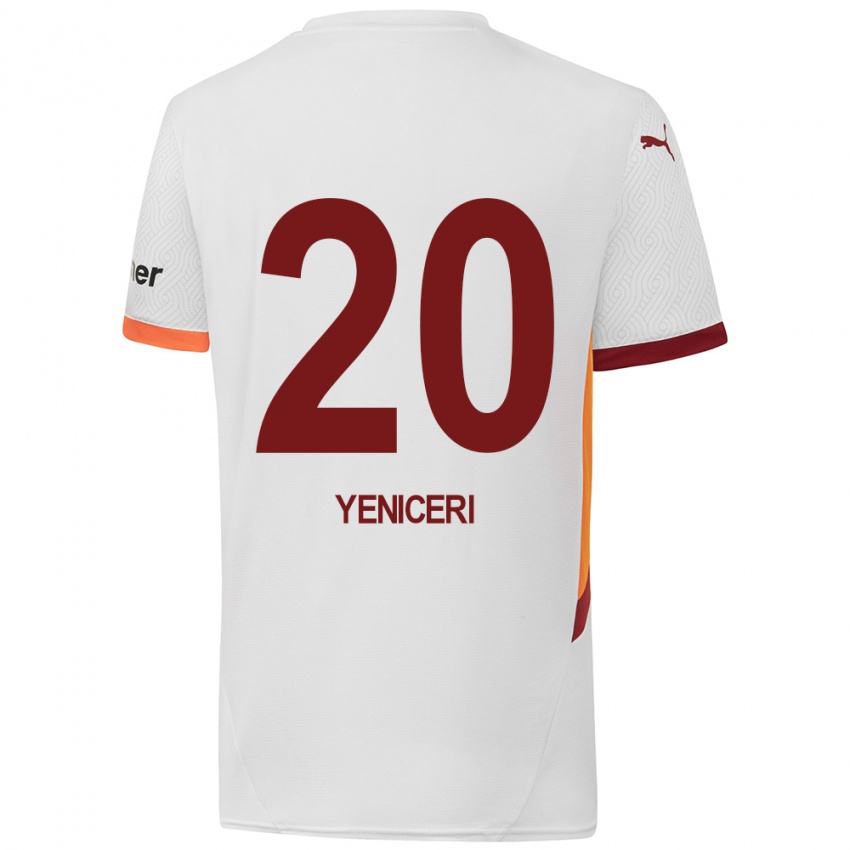 Niño Camiseta Berna Yeniçeri #20 Blanco Amarillo Rojo 2ª Equipación 2024/25 La Camisa