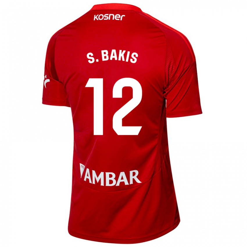 Niño Camiseta Sinan Bakış #12 Blanco Azul 2ª Equipación 2024/25 La Camisa