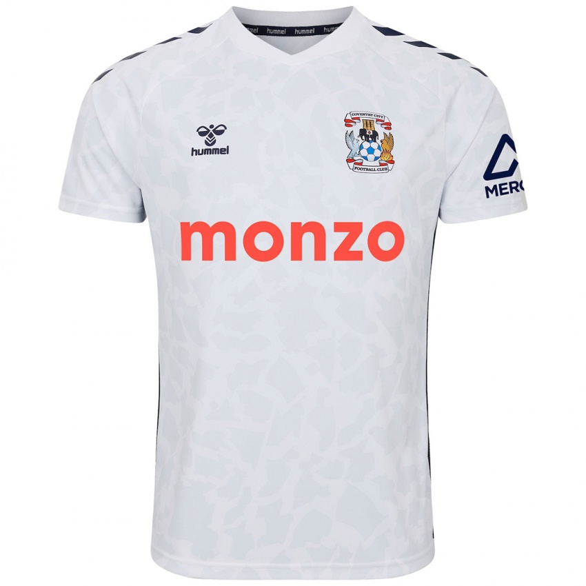 Niño Camiseta Joseph Mccallum #0 Blanco 2ª Equipación 2024/25 La Camisa