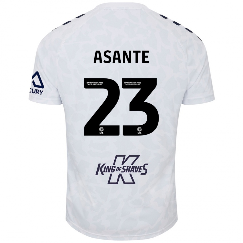 Niño Camiseta Brandon Thomas-Asante #23 Blanco 2ª Equipación 2024/25 La Camisa