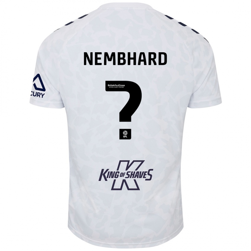 Niño Camiseta Kesiah Nembhard #0 Blanco 2ª Equipación 2024/25 La Camisa