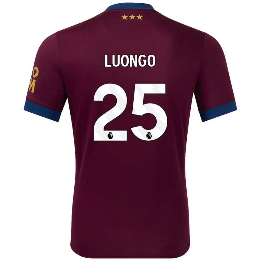 Niño Camiseta Massimo Luongo #25 Marrón 2ª Equipación 2024/25 La Camisa