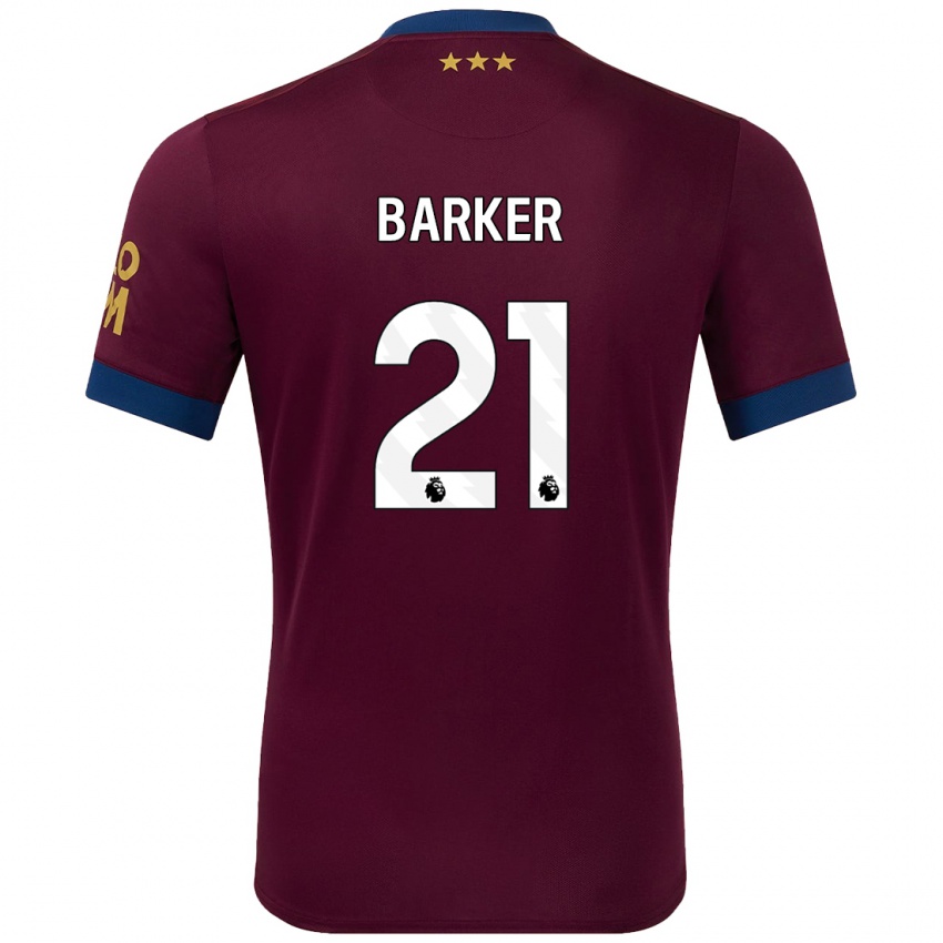 Niño Camiseta Maisy Barker #21 Marrón 2ª Equipación 2024/25 La Camisa