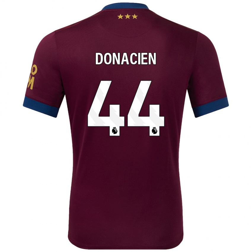 Niño Camiseta Janoi Donacien #44 Marrón 2ª Equipación 2024/25 La Camisa