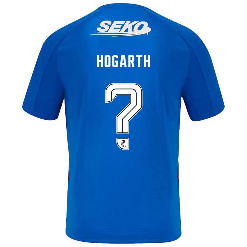 Hombre Camiseta Jay Hogarth #0 Azul Oscuro 1ª Equipación 2024/25 La Camisa