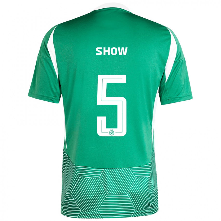 Hombre Camiseta Show #5 Verde Blanco 1ª Equipación 2024/25 La Camisa