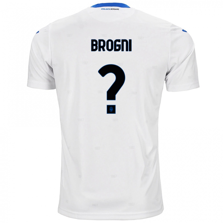 Hombre Camiseta Giorgio Brogni #0 Blanco 2ª Equipación 2024/25 La Camisa