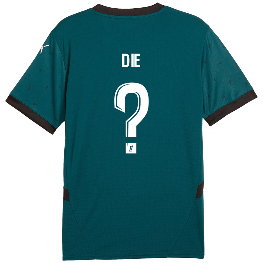 Hombre Camiseta Manassé Die #0 Verde Oscuro 2ª Equipación 2024/25 La Camisa