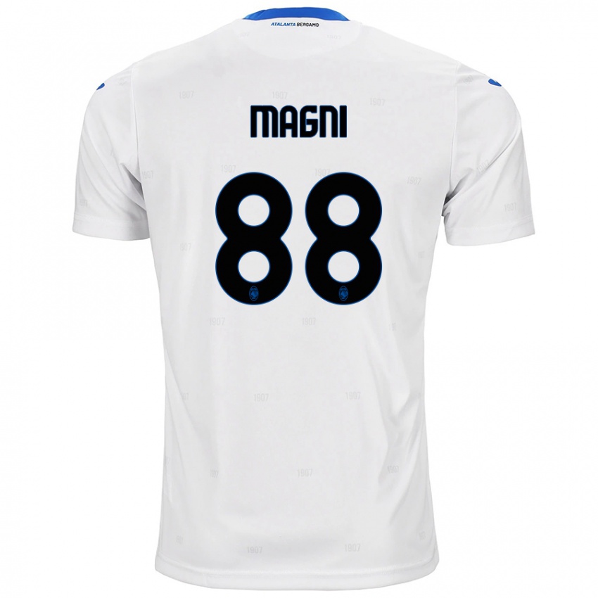 Mujer Camiseta Gloria Magni #88 Blanco 2ª Equipación 2024/25 La Camisa