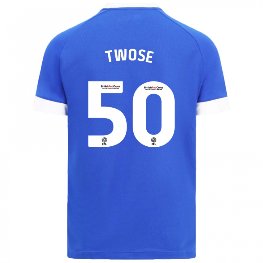 Niño Camiseta Cody Twose #50 Azul Cielo 1ª Equipación 2024/25 La Camisa