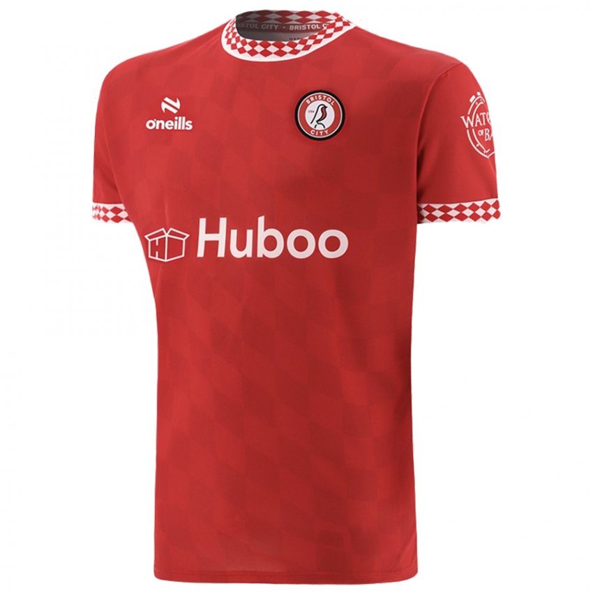 Niño Camiseta Filbert Owusu-Antwi #0 Rojo 1ª Equipación 2024/25 La Camisa