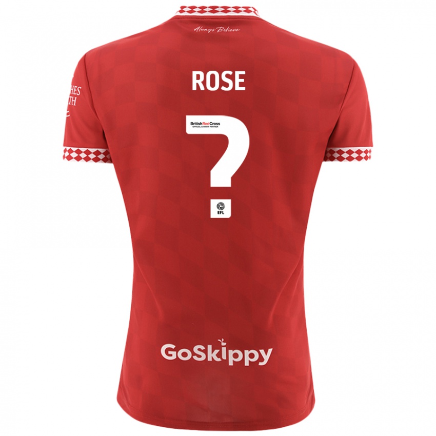 Niño Camiseta Marley Rose #0 Rojo 1ª Equipación 2024/25 La Camisa