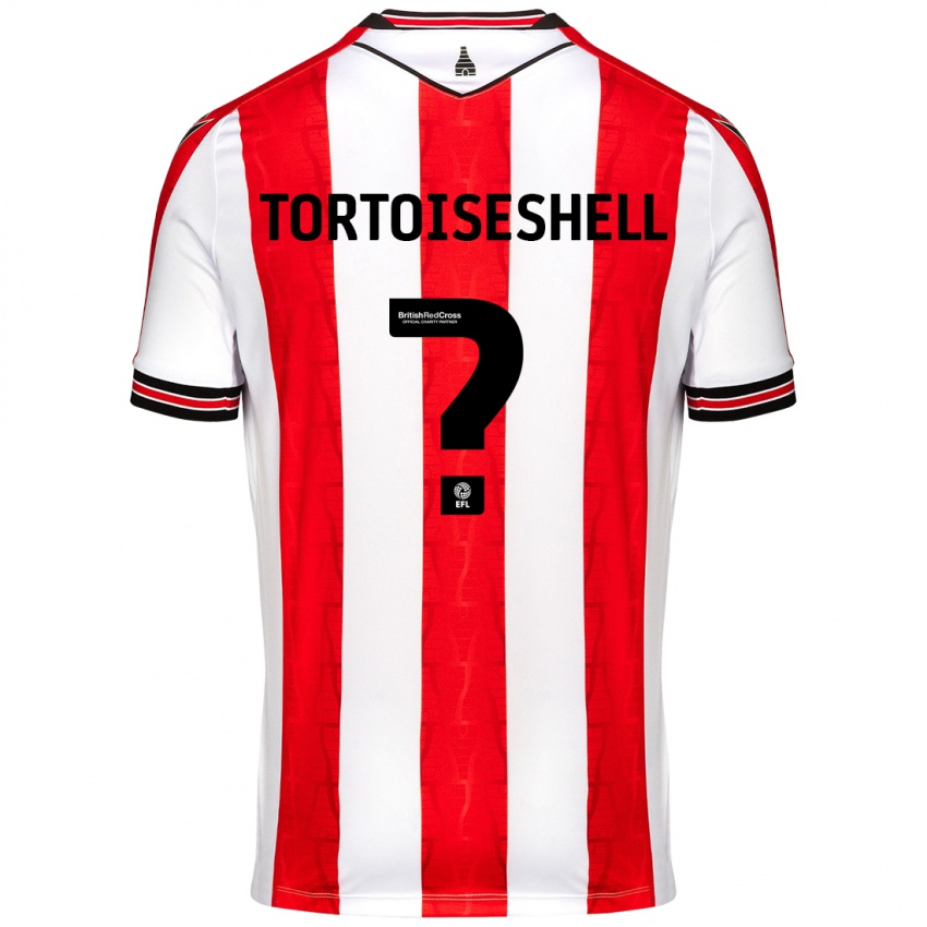 Niño Camiseta Jenson Tortoiseshell #0 Rojo Blanco 1ª Equipación 2024/25 La Camisa