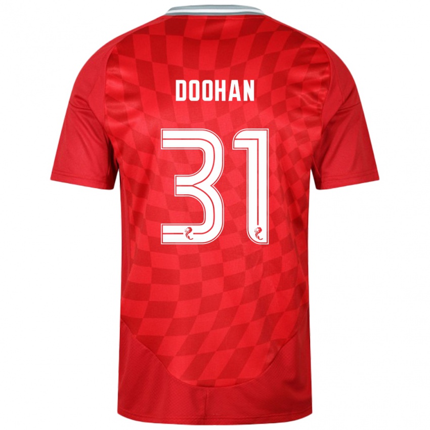 Niño Camiseta Ross Doohan #31 Rojo 1ª Equipación 2024/25 La Camisa