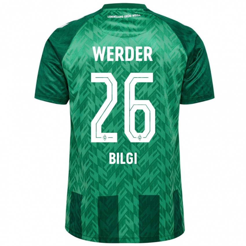 Niño Camiseta Süleyman Bilgi #26 Verde 1ª Equipación 2024/25 La Camisa