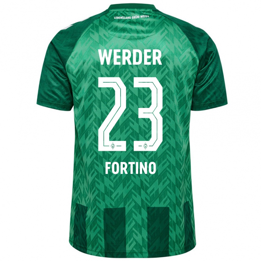 Niño Camiseta Pierro Miguel Fortino #23 Verde 1ª Equipación 2024/25 La Camisa