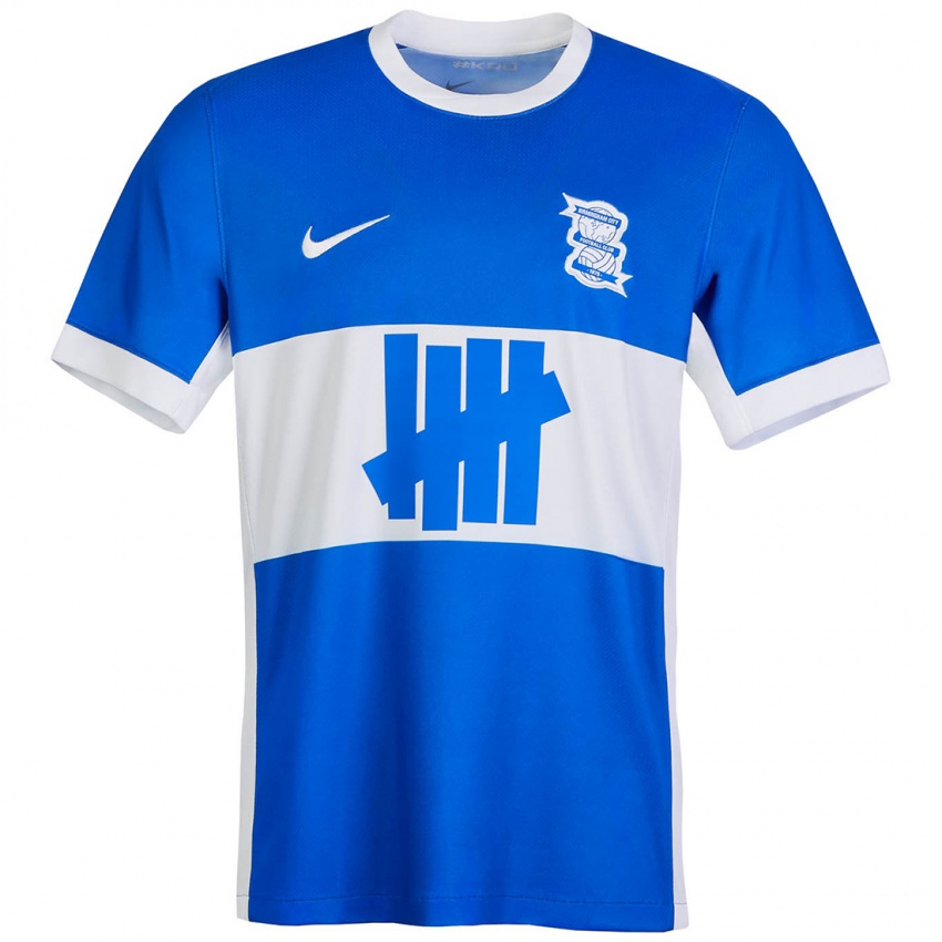 Niño Camiseta Willum Thór Willumsson #18 Azul Blanco 1ª Equipación 2024/25 La Camisa