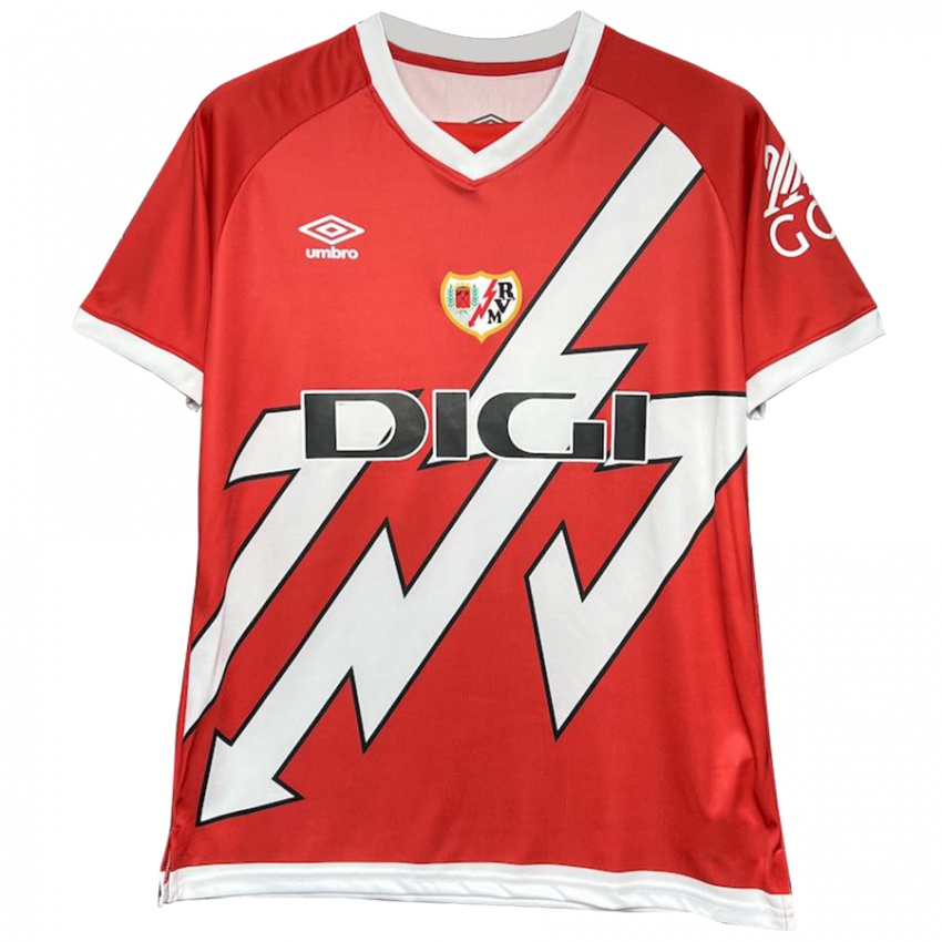 Niño Camiseta Ariadna Rovirola Moreno #5 Blanco Rojo 1ª Equipación 2024/25 La Camisa